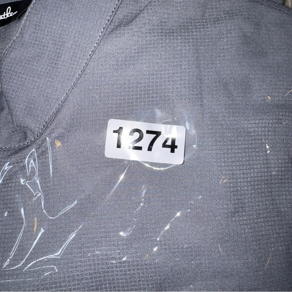 TravisMathew Men’s Gray Quarter Zip Pullover NFL New England Patriots Large‎ - Picture 10 of 10